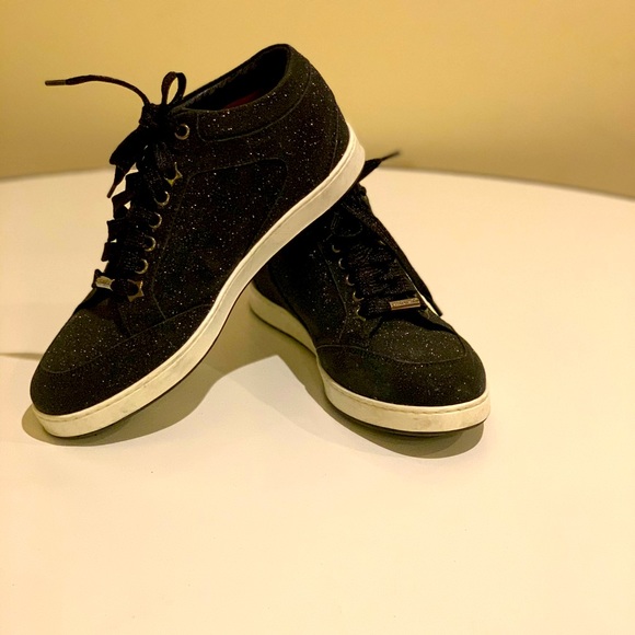 Jimmy Choo Shoes - NWOT Jimmy Choo size 8 sparkly sneakers